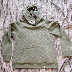 Avalanche women’s quilted pattern Hoodie